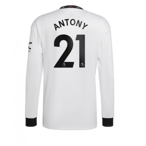 Manchester United Antony #21 Bortatröja 2022-23 Långärmad